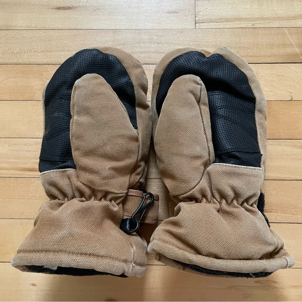 Carhartt Brown Work Mittens